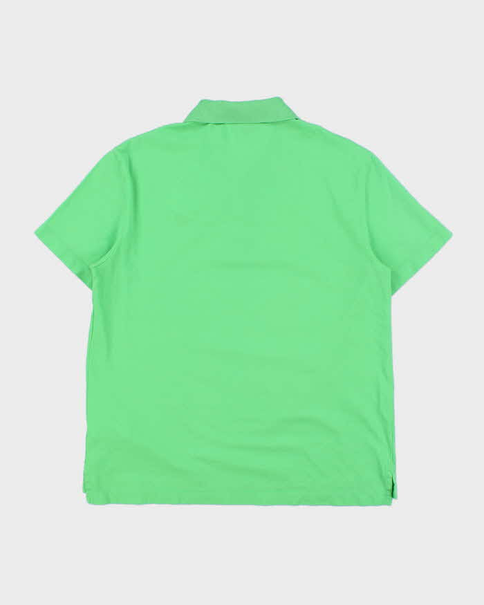 2020 Versace Embroidered Hot Pink Medusa Logo Tailor Fit Short Sleeve Polo Shirt - L