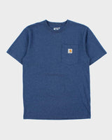 Vintage Carhartt Marl Heavyweight Loose Fit Crewneck Pocket T-Shirt - S