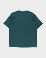 Vintage Carhartt Marl Teal Heavyweight Loose Fit Crewneck Pocket T-Shirt - XL