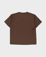 Vintage Vans Classic Logo Heavyweight Marl Brown Crewneck T-Shirt - XL