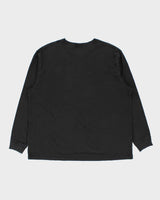 Vintage Carhartt Heavyweight Faded Black Loose Fit Long Sleeve Crewneck Pocket T-Shirt - XL