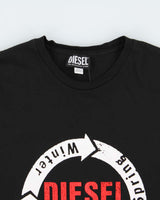 Vintage Diesel 293 Seasons Recycled Styles Crewneck T-Shirt - S