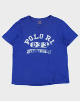 Vintage Polo Ralph Lauren Varsity TR. Custom Fit Crewneck T-Shirt - XL