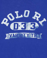Vintage Polo Ralph Lauren Varsity TR. Custom Fit Crewneck T-Shirt - XL