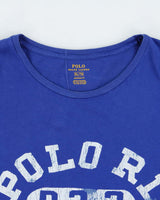 Vintage Polo Ralph Lauren Varsity TR. Custom Fit Crewneck T-Shirt - XL