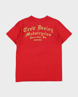 Vintage Harley Davidson Trev Deeley Vancouver Heavyweight Crewneck T-Shirt - M
