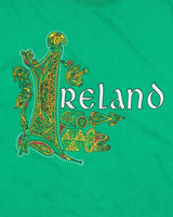 Vintage Y2K 00s Ireland Novelty Super Fit Ringspun Crewneck T-Shirt - L