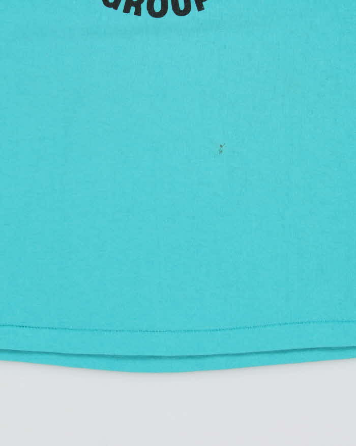 Vintage 1989 Kamloops Exploration Single Stitch Hanes Fifty Fifty Made In USA Crewneck T-Shirt - L