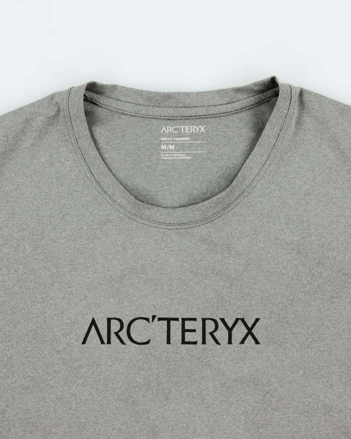 Arc'teryx Cryptochrome 'Remige Word' Crewneck Hiking T-Shirt - M
