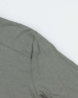 2023 Arc'teryx 'Ionia Arc'word Logo' Khaki Merino Wool Fairtrade Crewneck Hiking T-Shirt - L