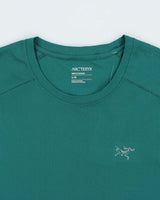Arc'teryx Teal 'Velox' Long Sleeve Crewneck Hiking T-Shirt - L