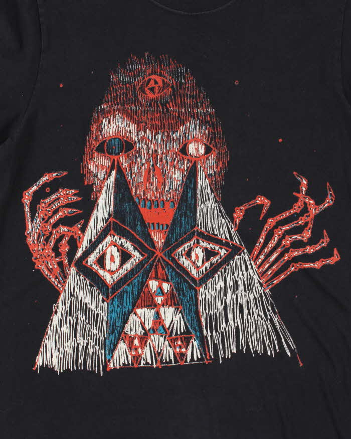 Vintage Y2K 00s Nike 6.0 Skateboarding Skeleton Tribe Crewneck T-Shirt - L