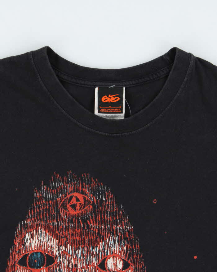 Vintage Y2K 00s Nike 6.0 Skateboarding Skeleton Tribe Crewneck T-Shirt - L