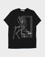SS2017 Givenchy 'Stencil Bambi Riccardo Tisci' Relaxed Fit Crewneck T-Shirt - XS