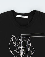 SS2017 Givenchy 'Stencil Bambi Riccardo Tisci' Relaxed Fit Crewneck T-Shirt - XS