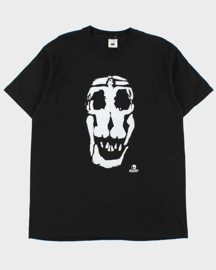 Vintage 1992 Skull Skates Dali 'In Voluptas Mors' Heavyweight Made In Canada Single Stitch FOTL Crewneck T-Shirt - XL