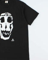Vintage 1992 Skull Skates Dali 'In Voluptas Mors' Heavyweight Made In Canada Single Stitch FOTL Crewneck T-Shirt - XL