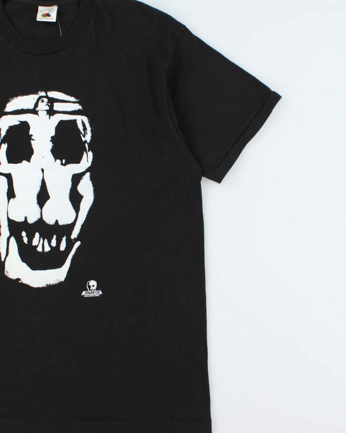 Vintage 1992 Skull Skates Dali 'In Voluptas Mors' Heavyweight Made In Canada Single Stitch FOTL Crewneck T-Shirt - XL