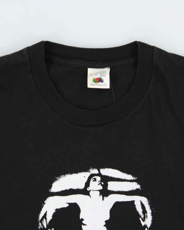 Vintage 1992 Skull Skates Dali 'In Voluptas Mors' Heavyweight Made In Canada Single Stitch FOTL Crewneck T-Shirt - XL