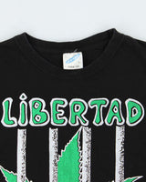 Vintage 1990s Freedom 4 Marijuana Heavyweight Crewneck T-Shirt - L