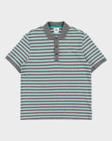 Vintage Y2K 00s Lacoste Striped Classic Croc Short Sleeve Polo Shirt - L