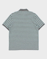 Vintage Y2K 00s Lacoste Striped Classic Croc Short Sleeve Polo Shirt - L