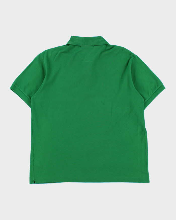 Vintage Lacoste Sea Green Classic Fit Croc Short Sleeve Polo Shirt - L