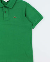 Vintage Lacoste Sea Green Classic Fit Croc Short Sleeve Polo Shirt - L