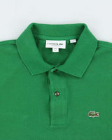 Vintage Lacoste Sea Green Classic Fit Croc Short Sleeve Polo Shirt - L