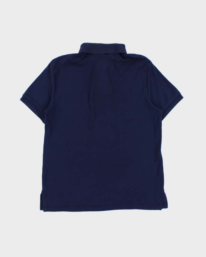 Vintage Polo Ralph Lauren Navy Classic Short Sleeve Polo Shirt - M