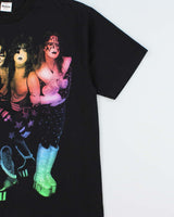 Vintage KISS 'Alive' Worldwide 1996 '97 Tour Heavyweight Murina Made In USA Crewneck T-Shirt - XL