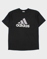 Vintage Y2K 00s Adidas Heavyweight Big Logo Crewneck T-Shirt - M