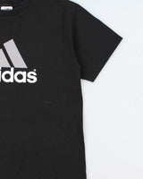 Vintage Y2K 00s Adidas Heavyweight Big Logo Crewneck T-Shirt - M