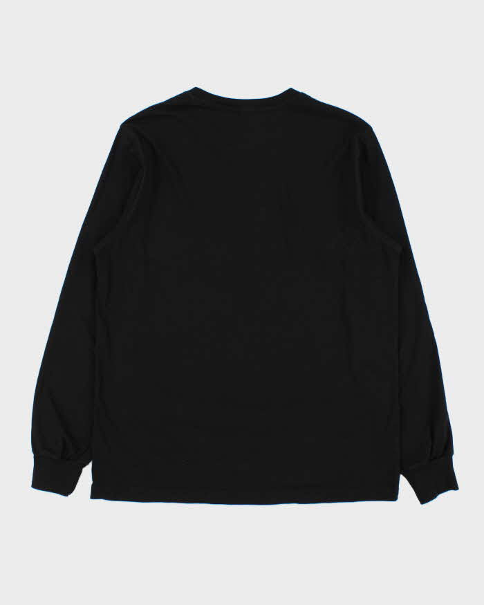 Vintage Diesel Classic Logo Slim Fit Crewneck Long Sleeve T-Shirt - M