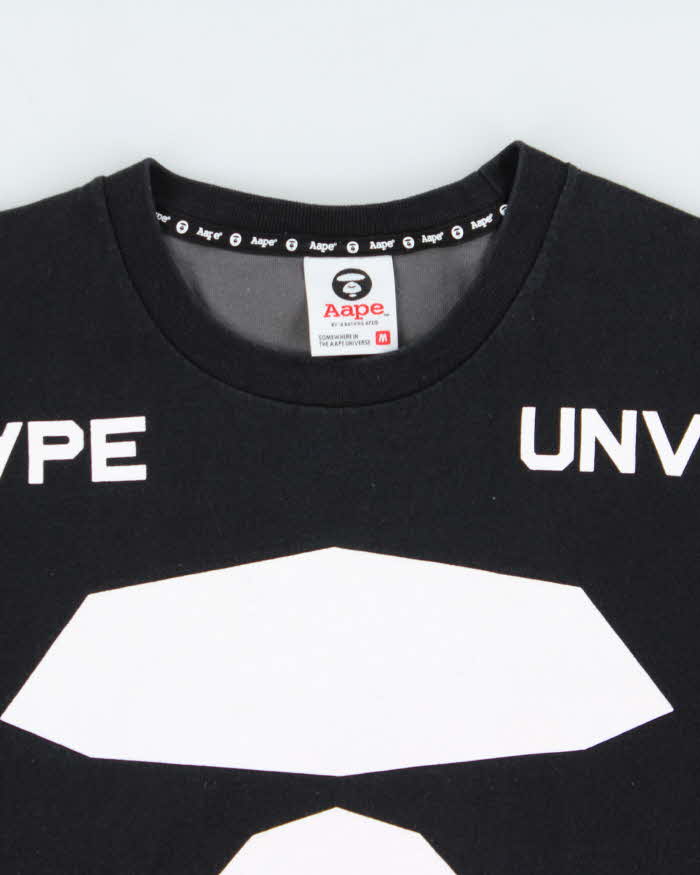 Aape By A Bathing Heavyweight UNVS Aape Now 3M Camo Long Sleeve Crewneck T-Shirt - M