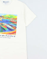Vintage Y2K 00s Mexican Riviera Royal Caribbean Heavyweight Crewneck T-Shirt - S