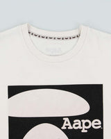 Vintage Aape By A Bathing Ape Heavyweight Box Logo Crewneck T-Shirt - M