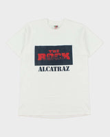 Vintage 1990s The Rock Alcatraz State Penitentiary Heavyweight Made In USA Single Stitch Crewneck T-Shirt - L