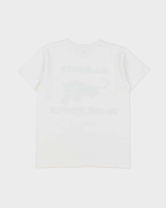 Vintage Y2K 00s Black Panther Party All Power To The People Heavyweight Crewneck T-Shirt - S
