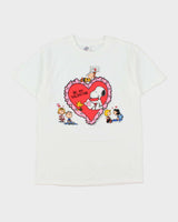 Vintage 2003 Peanuts 'Snoopy Be My Valentine' Delta Pro Heavyweight Crewneck T-Shirt - M