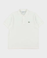 Vintage Lacoste White Classic Fit Short Sleeve Polo Shirt - L