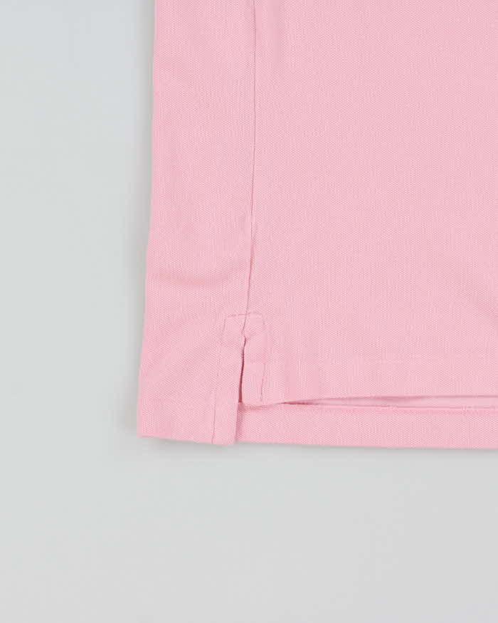 Vintage Polo Ralph Lauren Baby Pink Classic Fit Short Sleeve Polo Shirt - XL