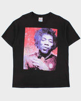 Vintage 1994 Jimi Hendrix 'Are You Experienced Backstage Pass' Hanes Heavyweight Made In USA Single Stitch Crewneck T-Shirt - XL