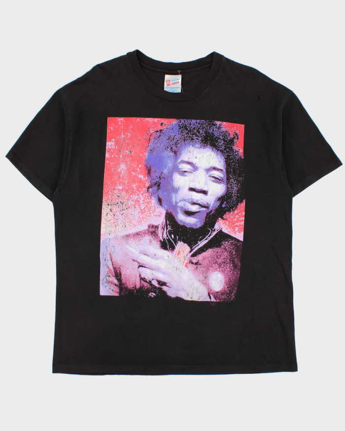 Vintage 1994 Jimi Hendrix 'Are You Experienced Backstage Pass' Hanes Heavyweight Made In USA Single Stitch Crewneck T-Shirt - XL