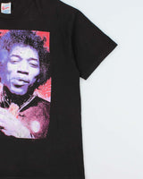 Vintage 1994 Jimi Hendrix 'Are You Experienced Backstage Pass' Hanes Heavyweight Made In USA Single Stitch Crewneck T-Shirt - XL