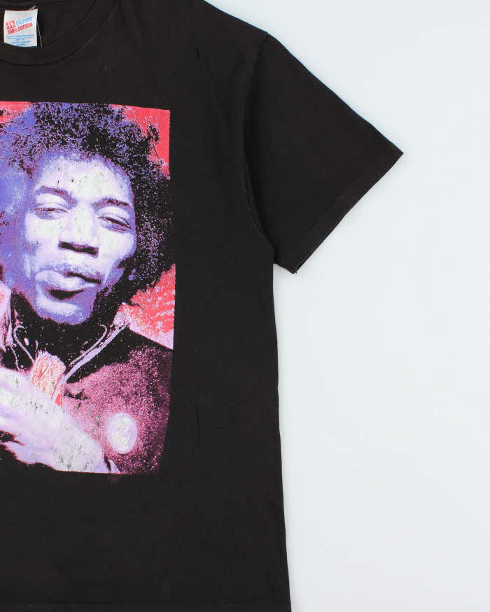 Vintage 1994 Jimi Hendrix 'Are You Experienced Backstage Pass' Hanes Heavyweight Made In USA Single Stitch Crewneck T-Shirt - XL