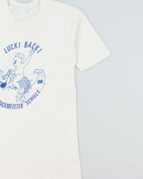 Vintage 1989 Lucki Backi Fishing Graphic Single Stitch Crewneck T-Shirt - S