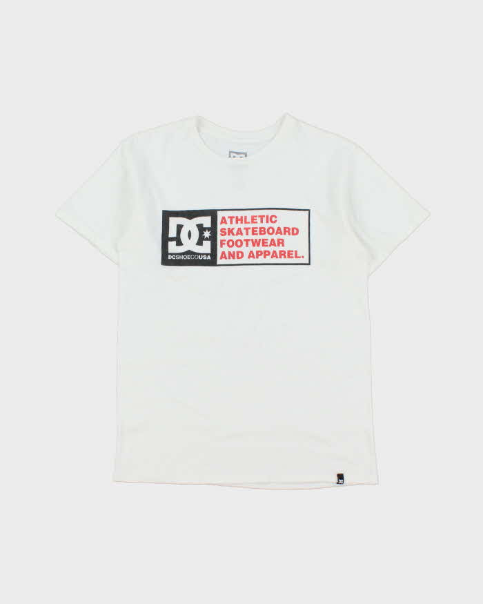 Vintage Y2K 00s DC Shoe Co. USA Heavyweight Crewneck T-Shirt - S