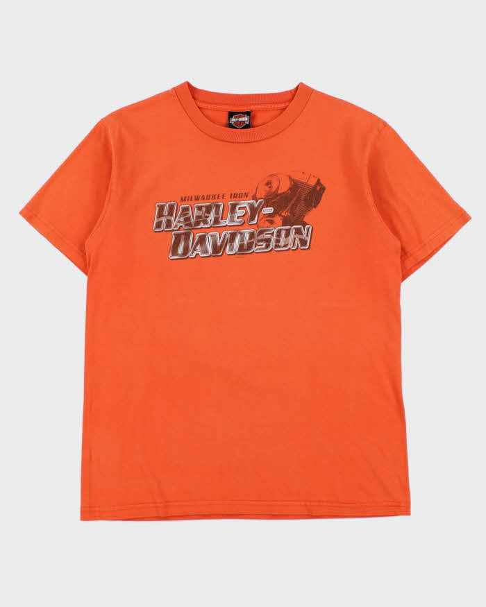 Vintage 2006 Harley Davidson Made In USA Heavyweight Daytona Beach Crewneck T-Shirt - L