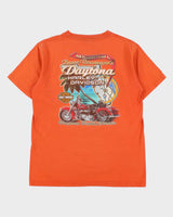 Vintage 2006 Harley Davidson Made In USA Heavyweight Daytona Beach Crewneck T-Shirt - L